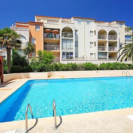 T2 Au Cap D'agde Avec Piscine, Parking Proche Plages - Fr-1-749-77 شقة